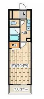 CF白楽【3階】の間取り