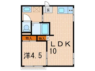 AUTUMN FIELD【1階】の間取り