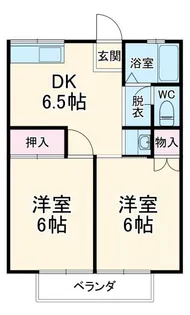 サニースポット【1階】の間取り