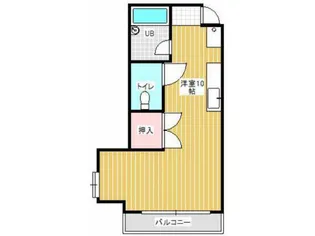 コートハウス青葉【1階】の間取り