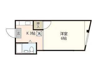 カーサ横川駅前M2【2階】の間取り