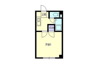 コーポU【1階】の間取り