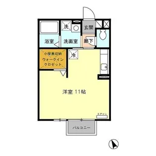 アーバンライフII【2階】の間取り