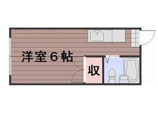 ぐらんめーるII【2階】の間取り