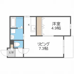 ディスティニーII【3階】の間取り