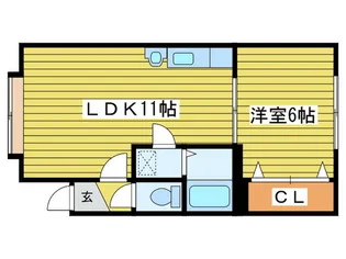 ソレイユコーポ【3階】の間取り