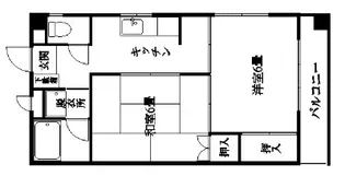 ベイサイドヒル内門【2階】の間取り