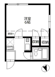 ライフインブロス【2階】の間取り