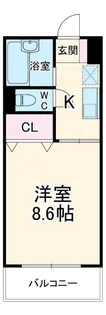 CUSTOM中島【2階】の間取り