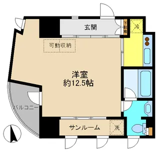 ユーメゾン【2階】の間取り