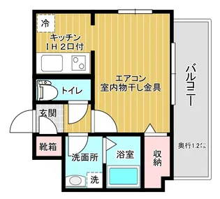 カーサグランデ【4階】の間取り