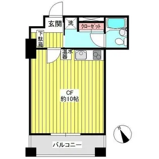 ダイアパレスグランデージ大倉山弐番館【3階】の間取り