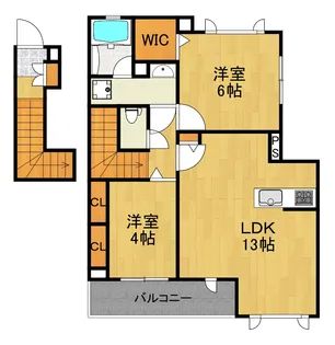 グリーンパール日吉【2階】の間取り