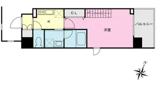 Urban Link大森海岸【9階】の間取り