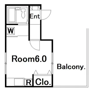 プラス・ドゥ・カネガエ【7階】の間取り