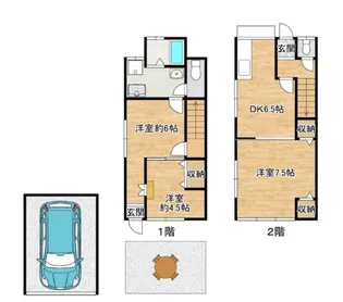 Cozy鈴東ハイツの間取り