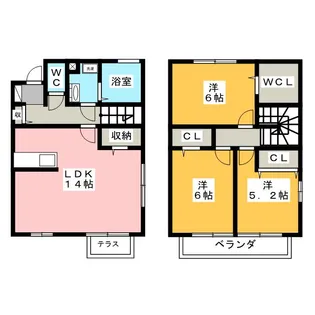HOPE STELLA Aの間取り