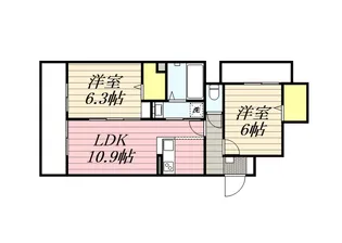 東京都練馬区石神井町8【マンション】の間取り
