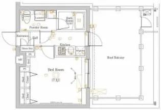 ラフィスタ大山【5階】の間取り