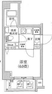 アイル横浜ノース【5階】の間取り