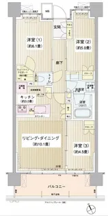 東京都江東区佐賀2【マンション】の間取り