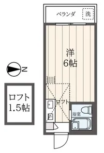 ケータス永福【2階】の間取り