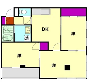 ハイムシャルム【2階】の間取り