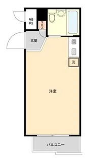 グランドコート駒込【1階】の間取り