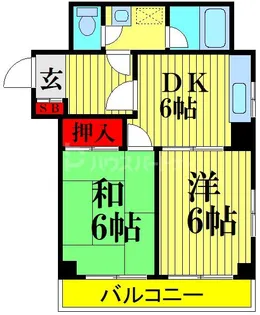 埼玉県さいたま市大宮区桜木町4【アパート】の間取り