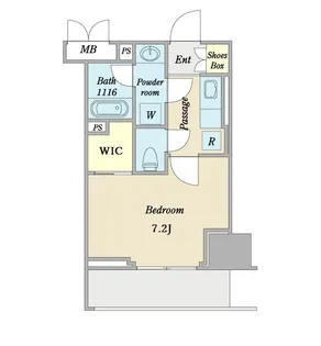 プライマル町田森野【4階】の間取り