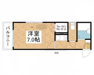 プレール庭瀬駅前【2階】の間取り