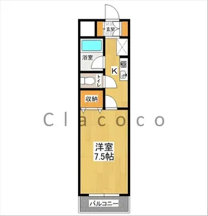 マロニエハイツ【3階】の間取り