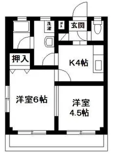 ベアート【2階】の間取り