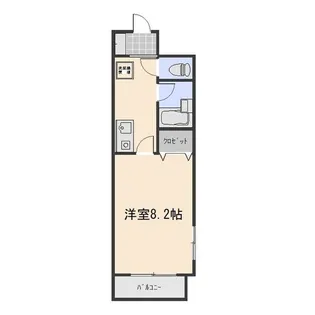 愛知県長久手市山桶【マンション】の間取り