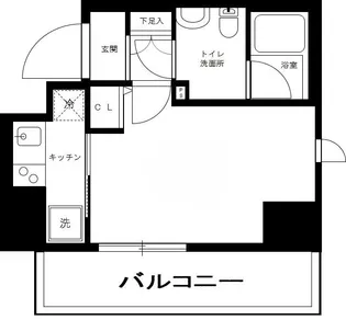 東京都北区王子3【マンション】の間取り