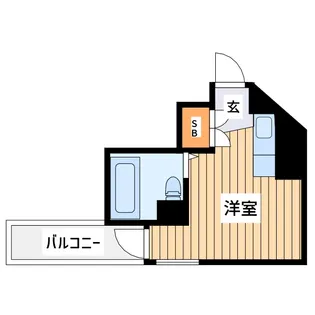 ニチエーイン川崎25【4階】の間取り