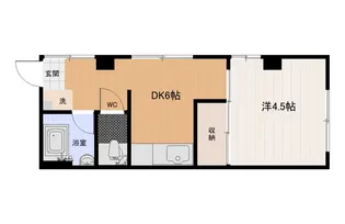 中村ビル(小川町)【4階】の間取り