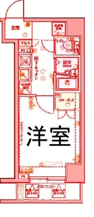 ヴェルト横浜ブライトコート【7階】の間取り