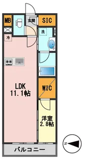 東京都江戸川区上篠崎4【マンション】の間取り