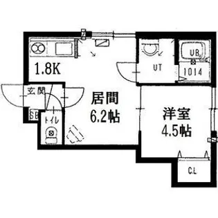 ビブレパークフロント【3階】の間取り