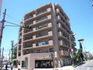 岡町百番館【6階】の外観