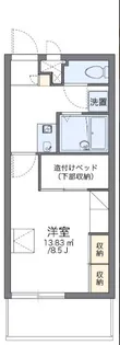 ルーペ1075【3階】の間取り