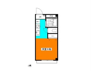 ローズガーデン【2階】の間取り