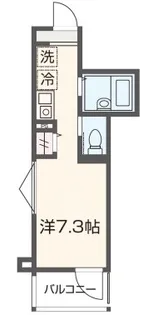 MELDIA大宮北A【3階】の間取り