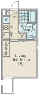 東京都渋谷区本町3【マンション】の間取り