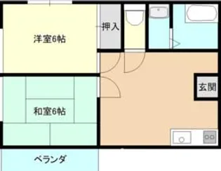 町田ハイツ【1階】の間取り