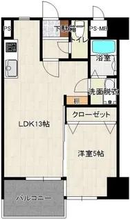 ESTERRACE55【10階】の間取り