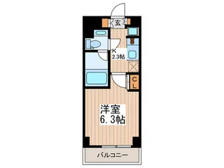 エスティメゾン中野の間取り