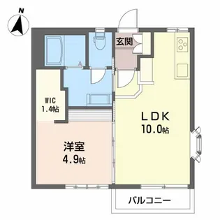 ハウス87【2階】の間取り