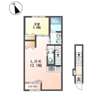 violet清和園の間取り